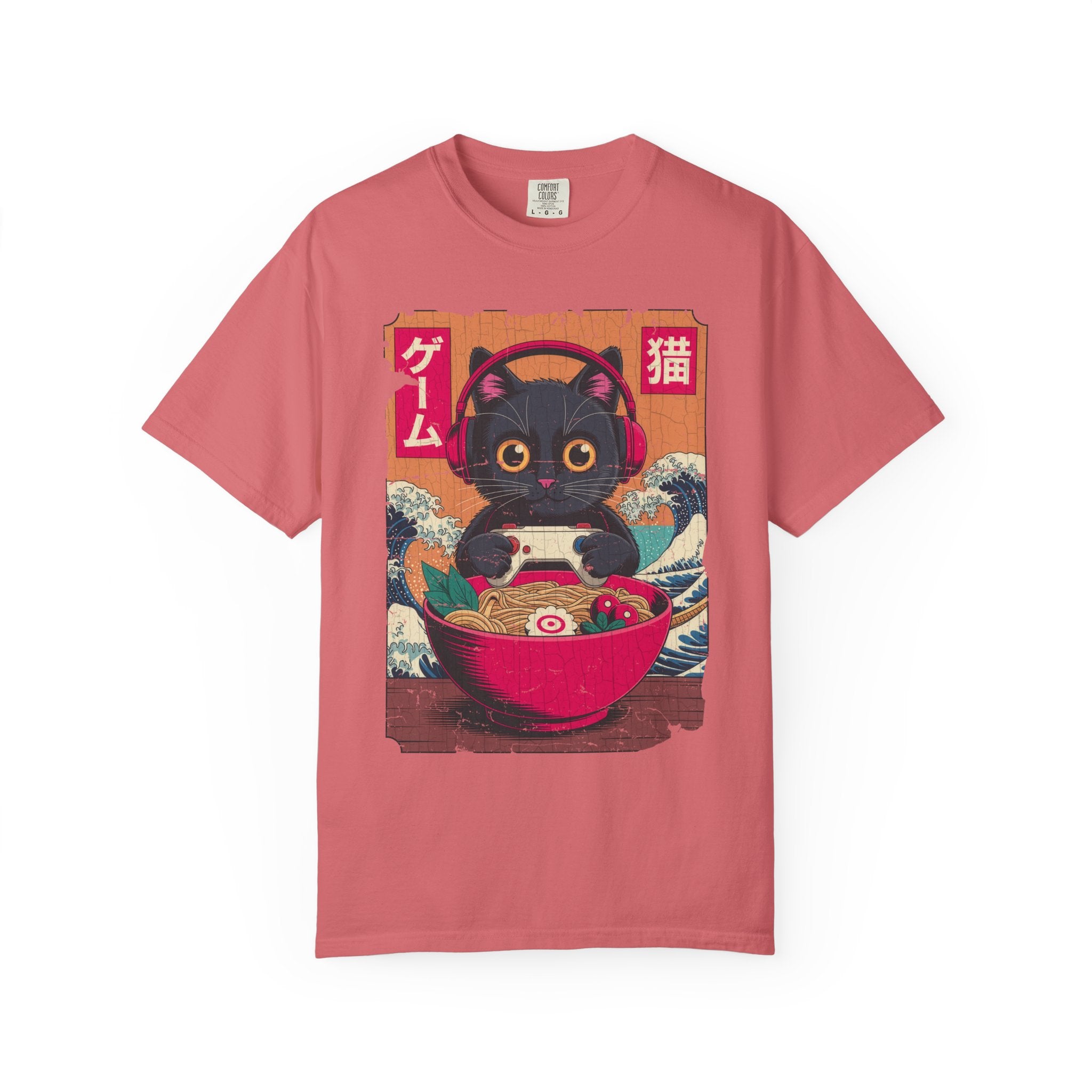 Vintage Ramen Cat T-Shirt
