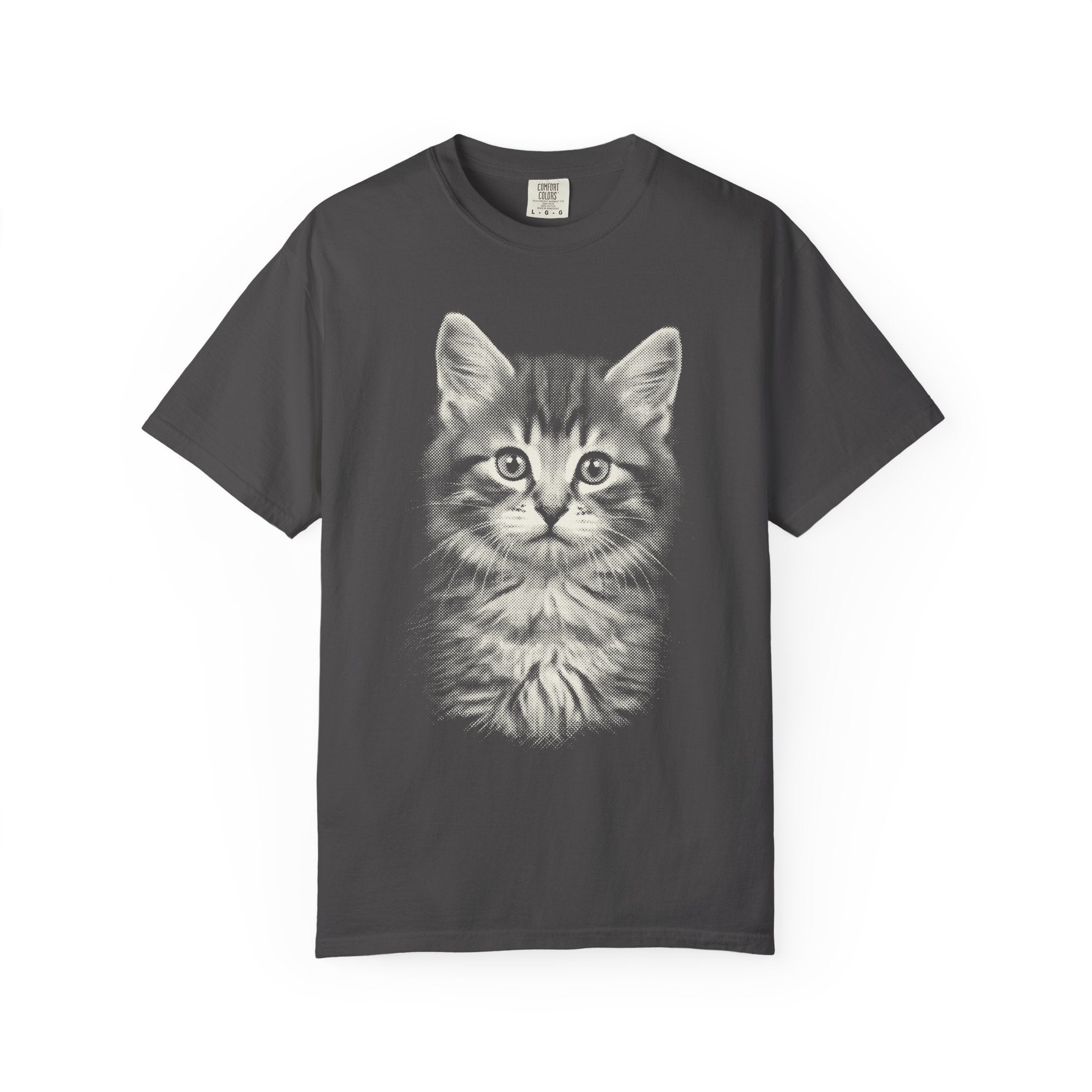 Halftone Kitten T-Shirt