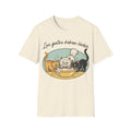Los Gatos Beben Leche T-shirt
