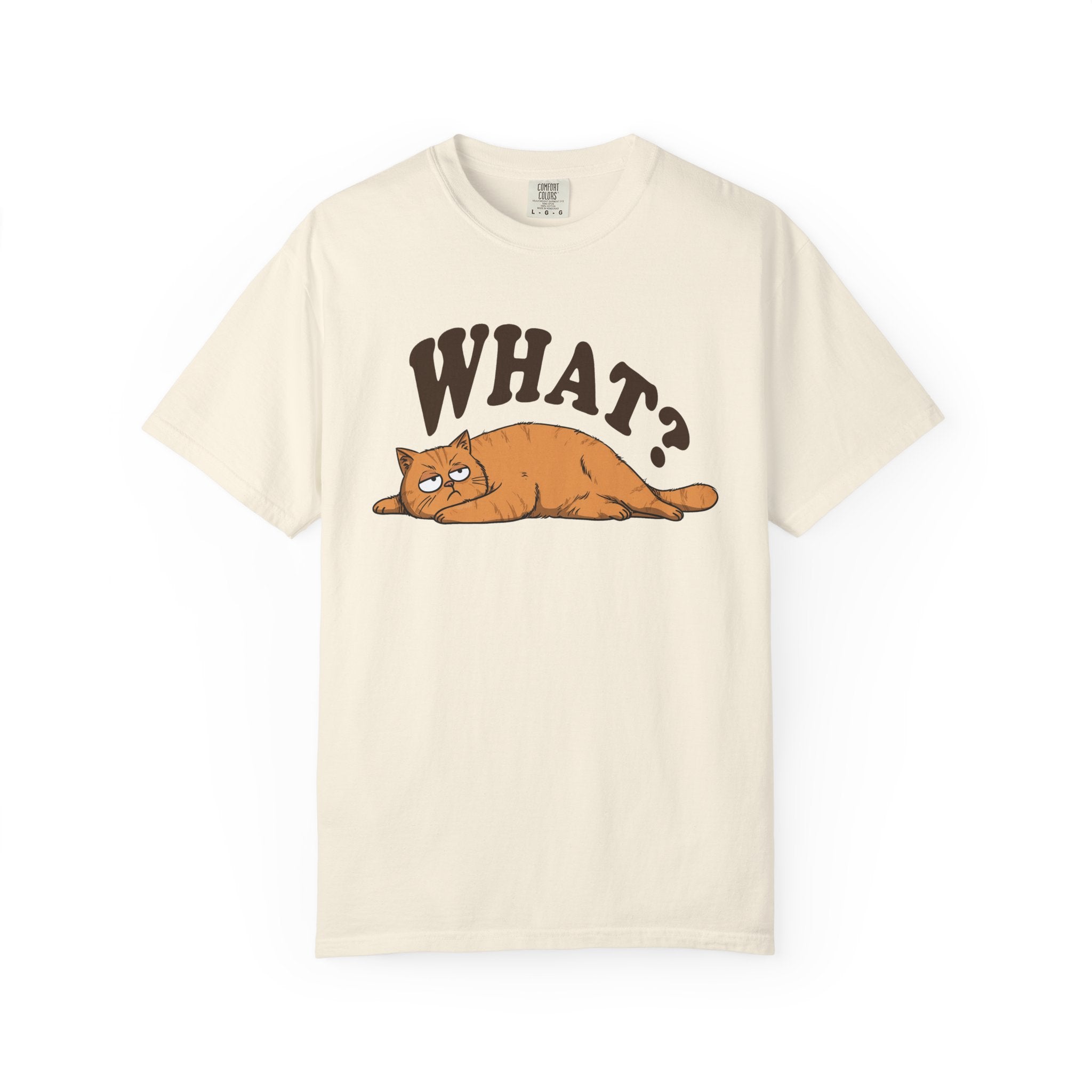 What? Lazy Cat T-Shirt