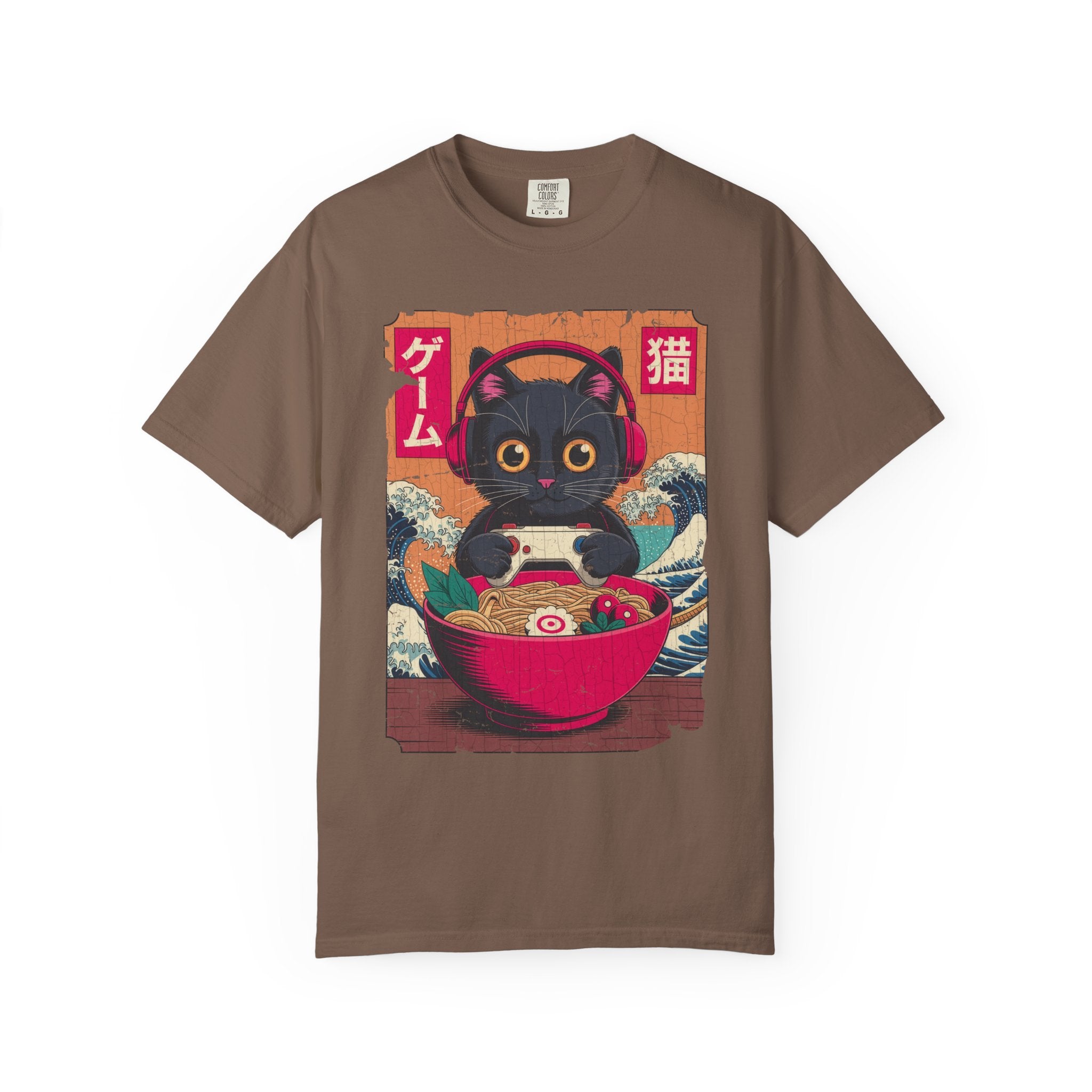 Vintage Ramen Cat T-Shirt
