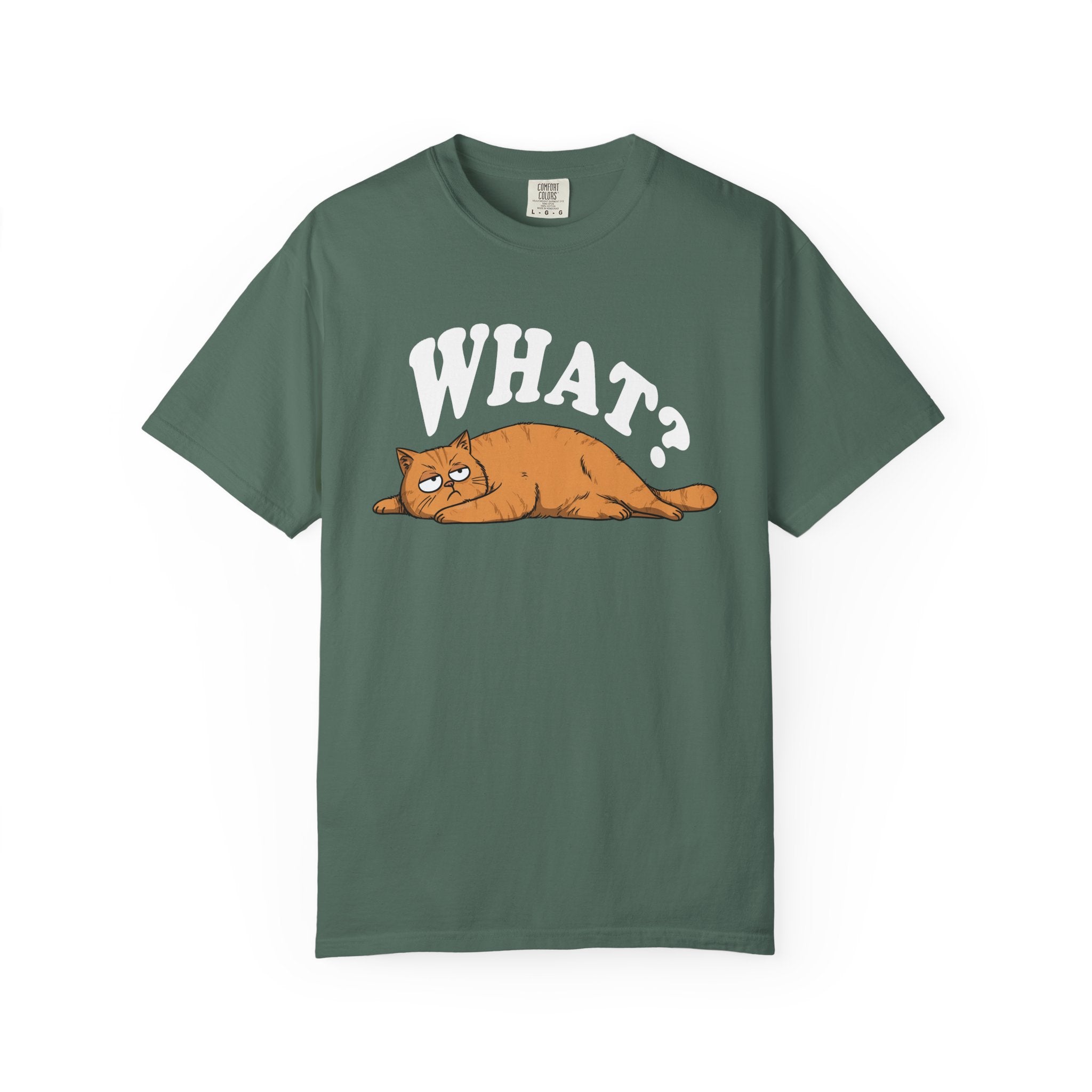 What? Lazy Cat T-Shirt