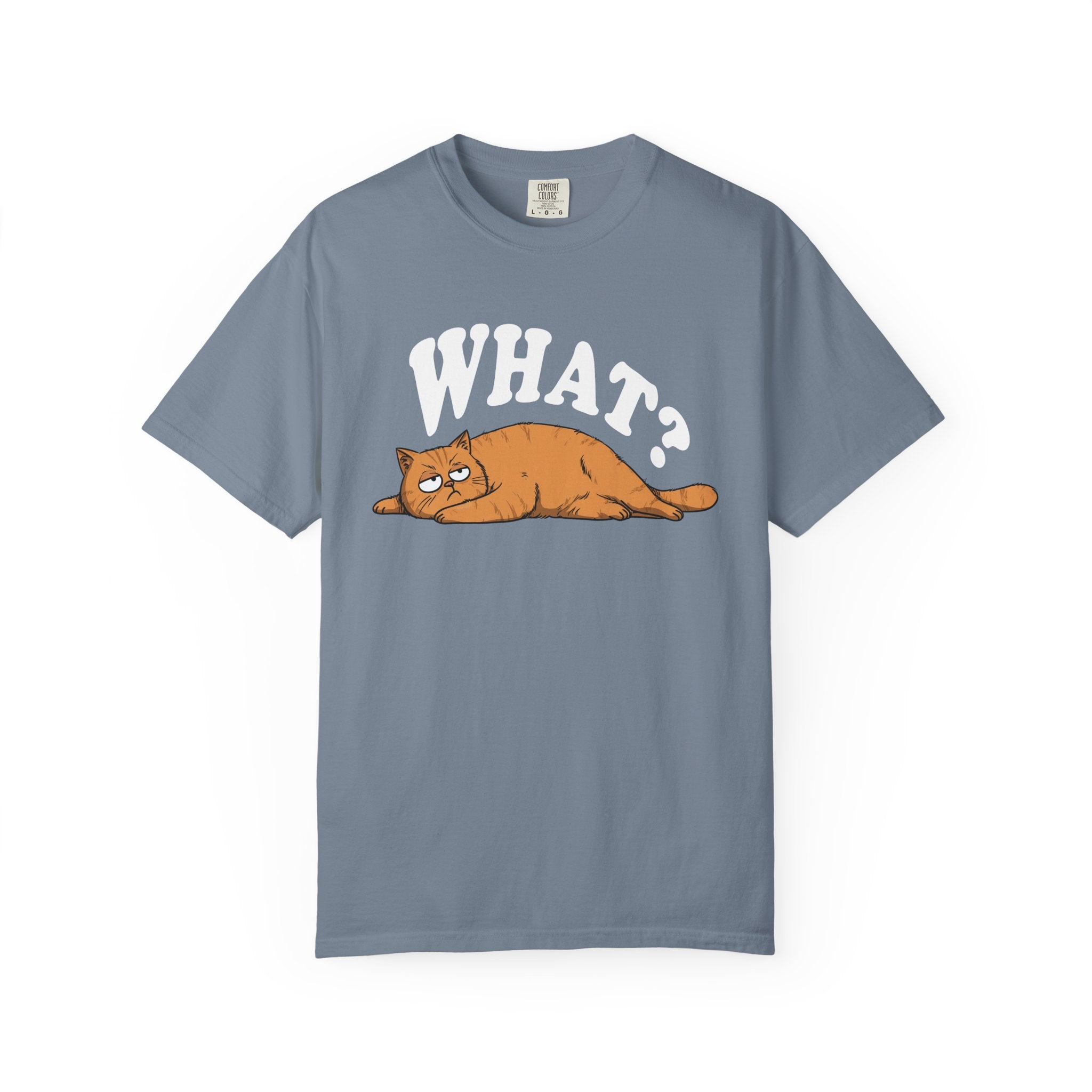 What? Lazy Cat T-Shirt