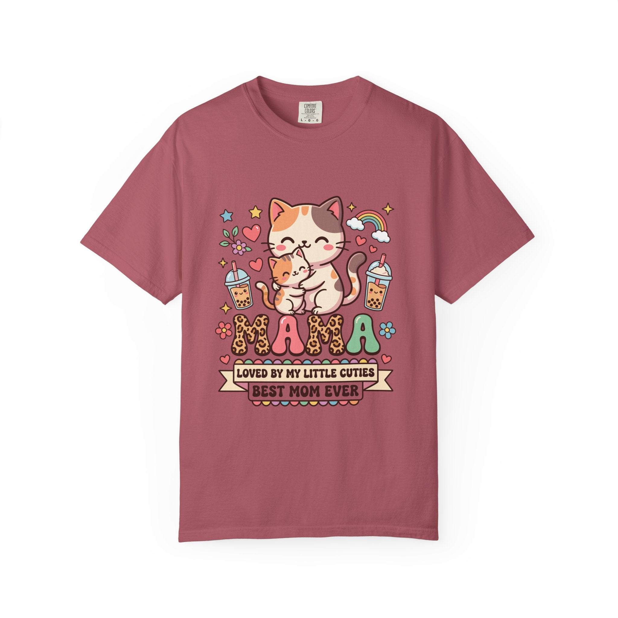 Mama Cat Graphic T‑Shirt