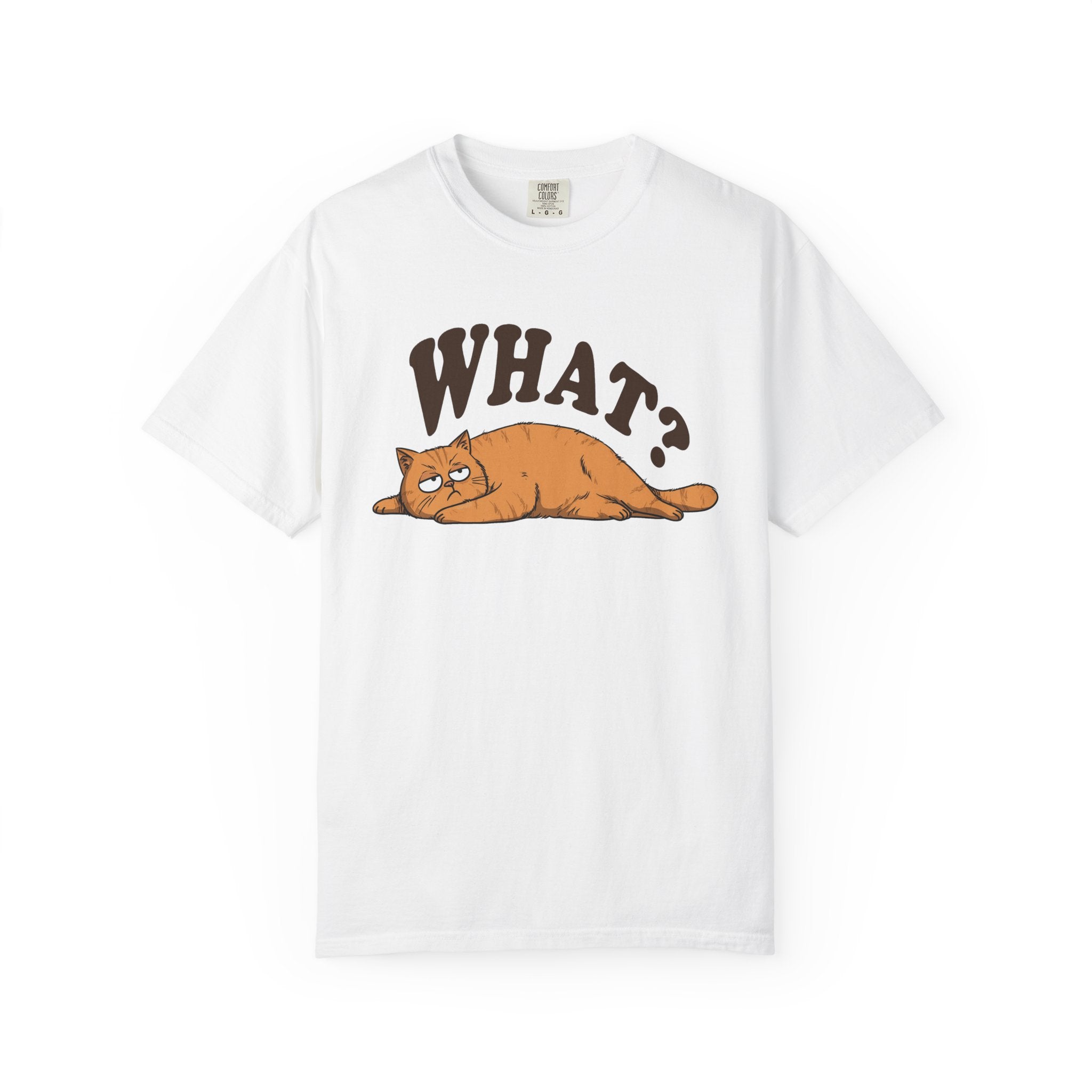 What? Lazy Cat T-Shirt