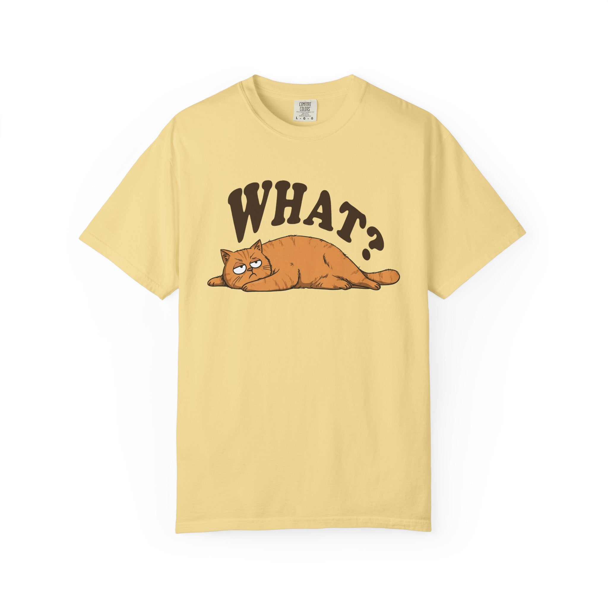 What? Lazy Cat T-Shirt