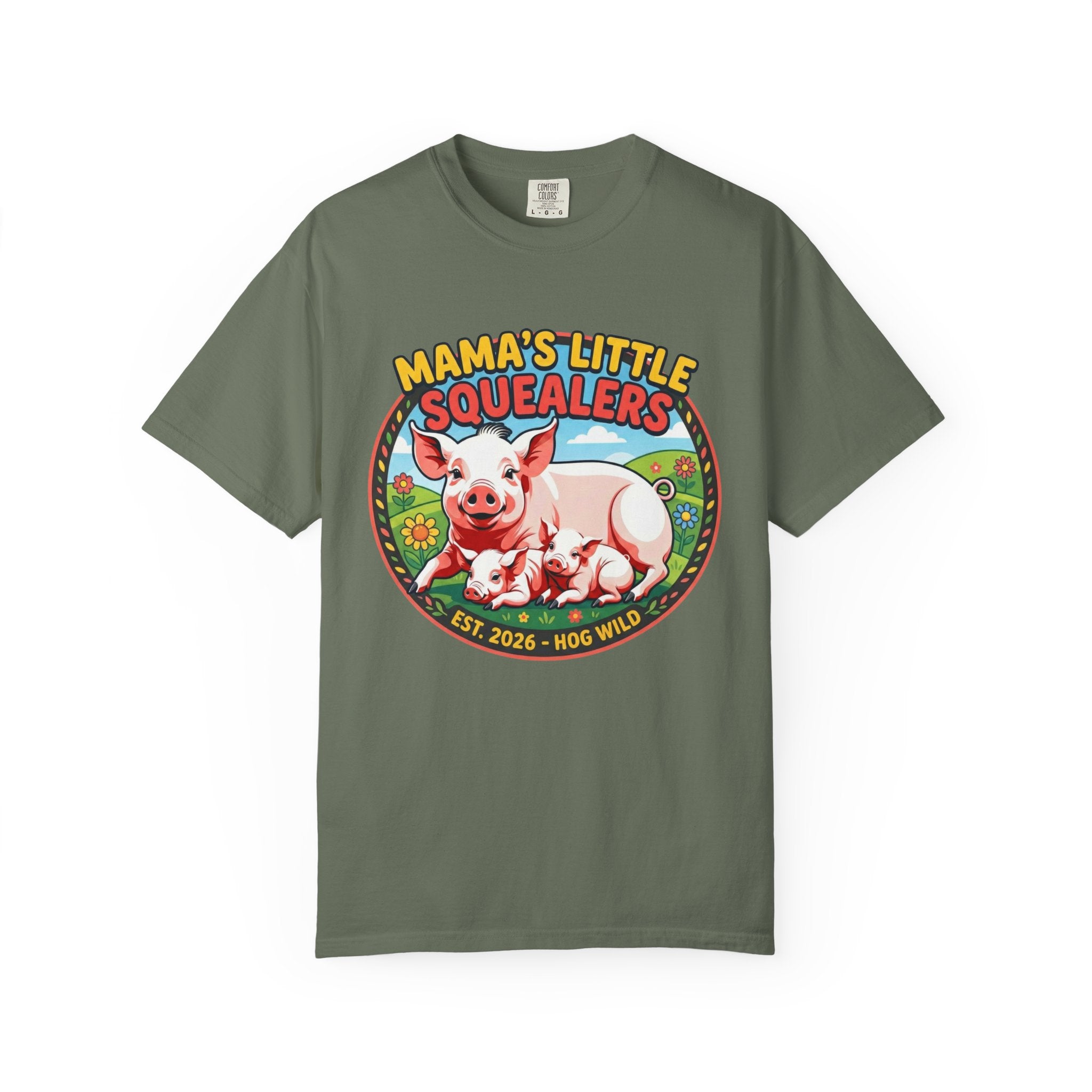 Mama's Little Squealers Pig Graphic T-Shirt