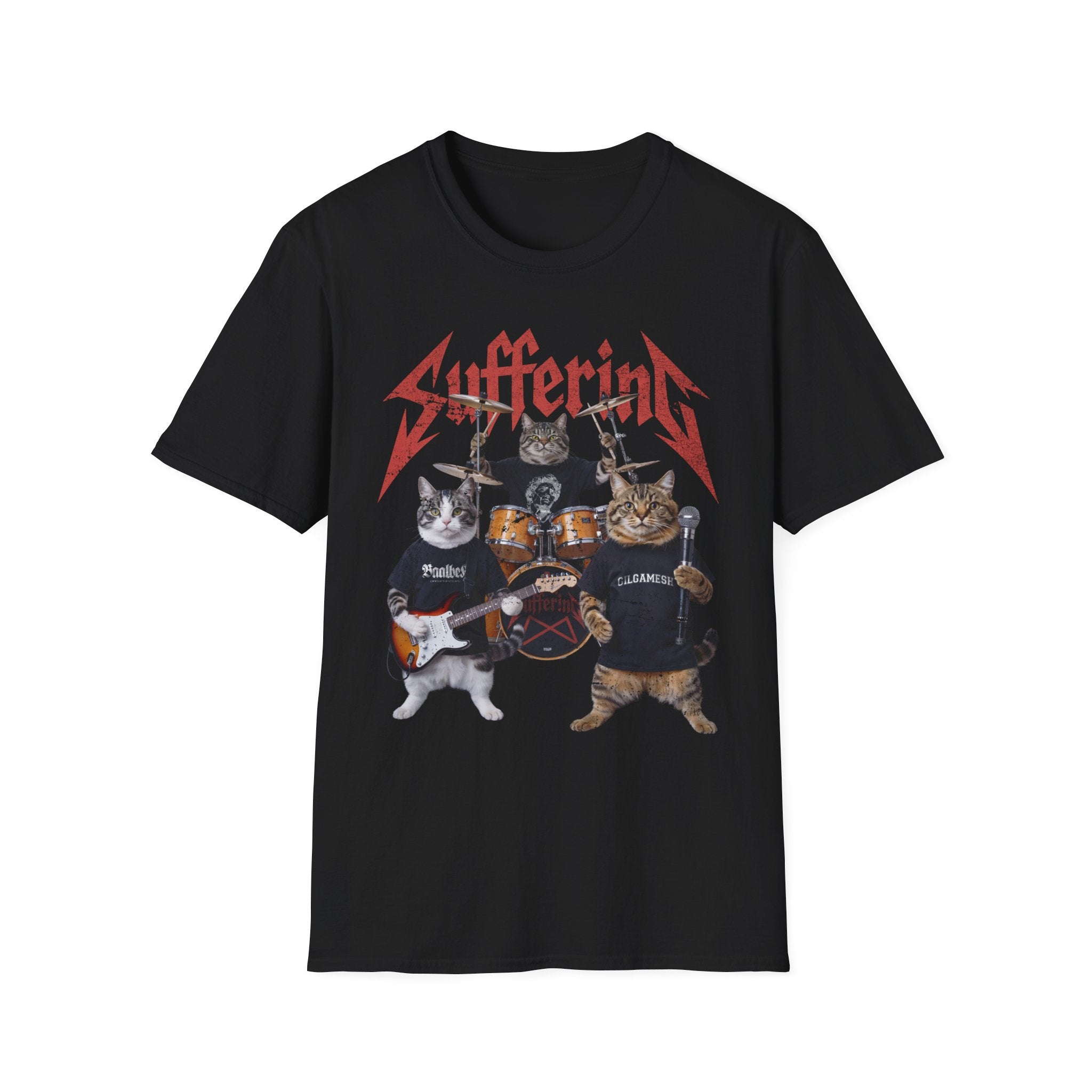 Cat Band T-Shirt