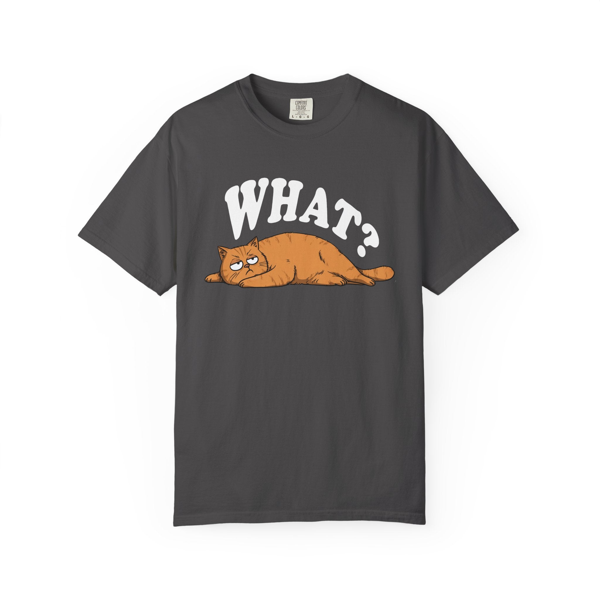What? Lazy Cat T-Shirt