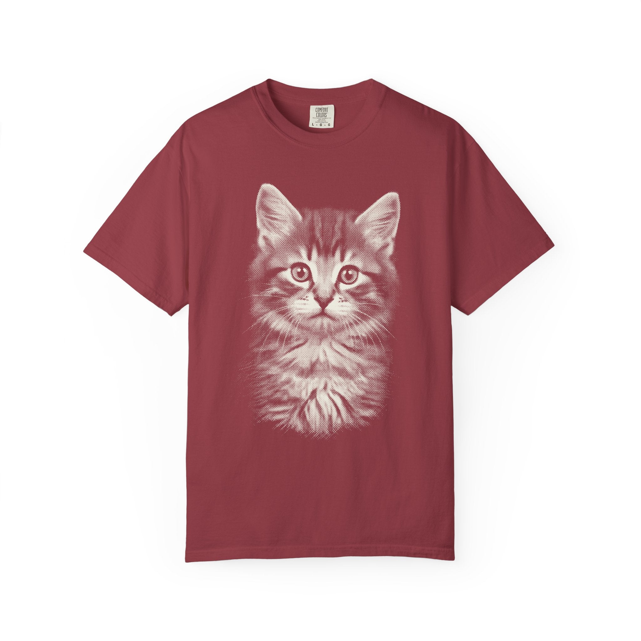 Halftone Kitten T-Shirt