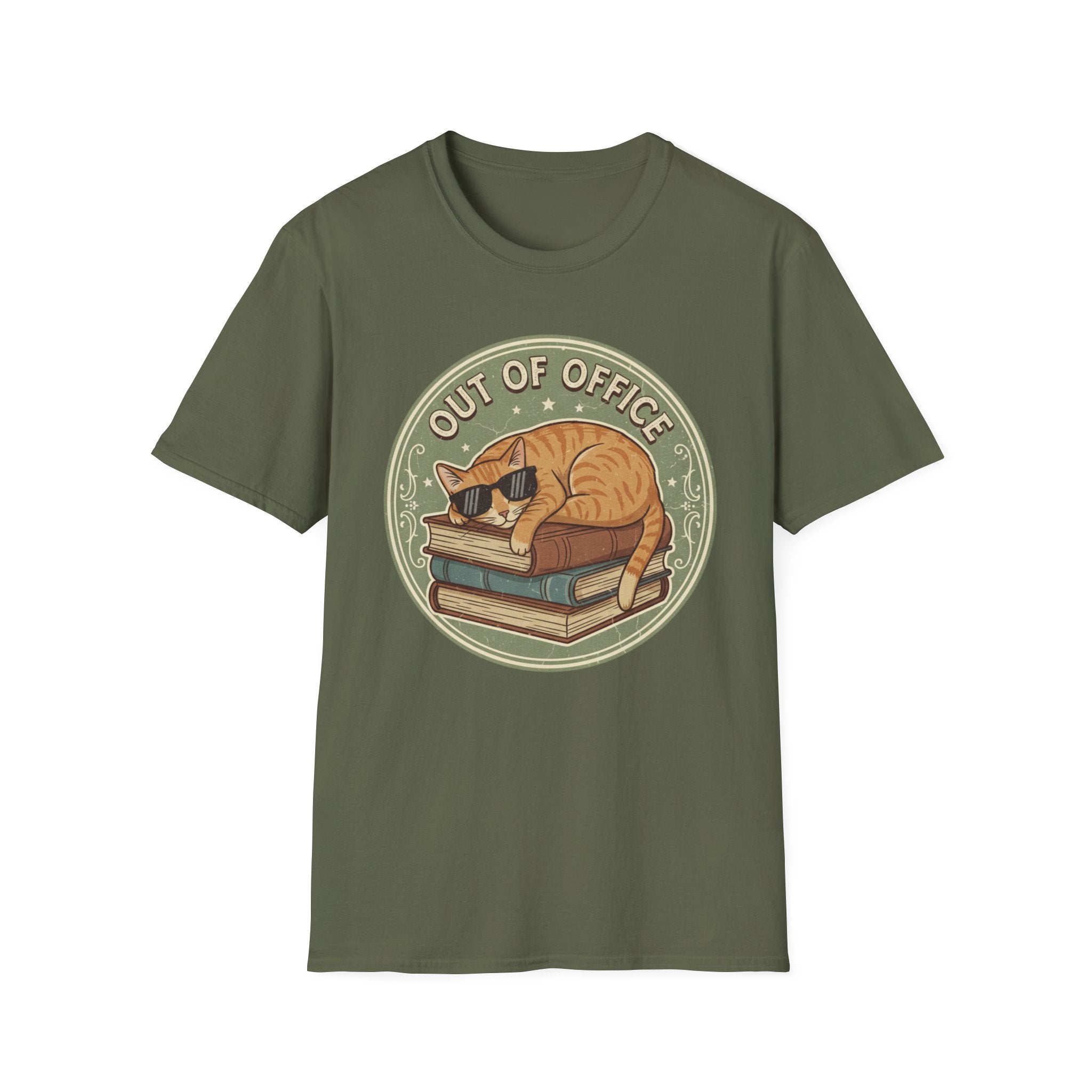Out of Office Cat T-shirt