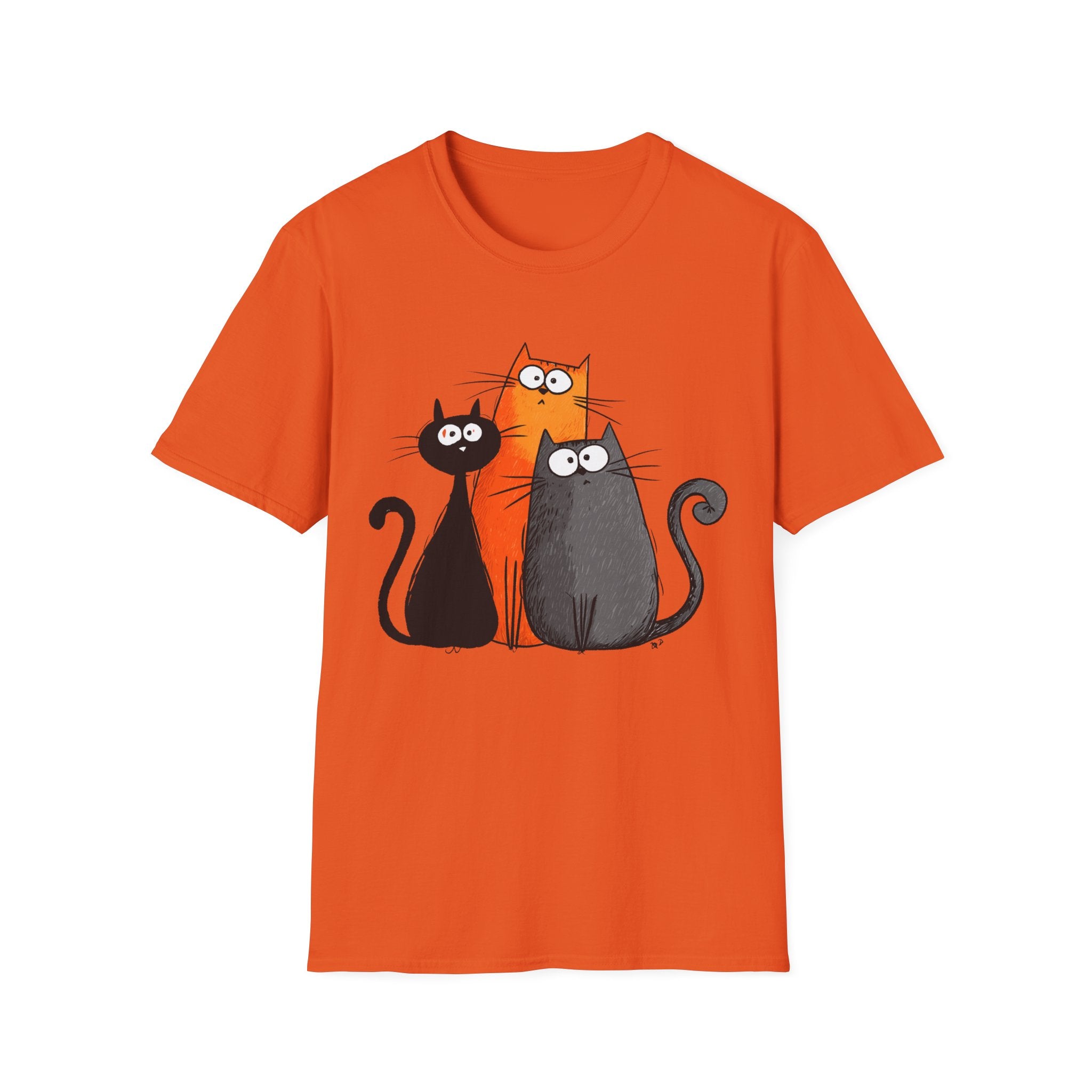 Cute Trio Cats T-Shirt