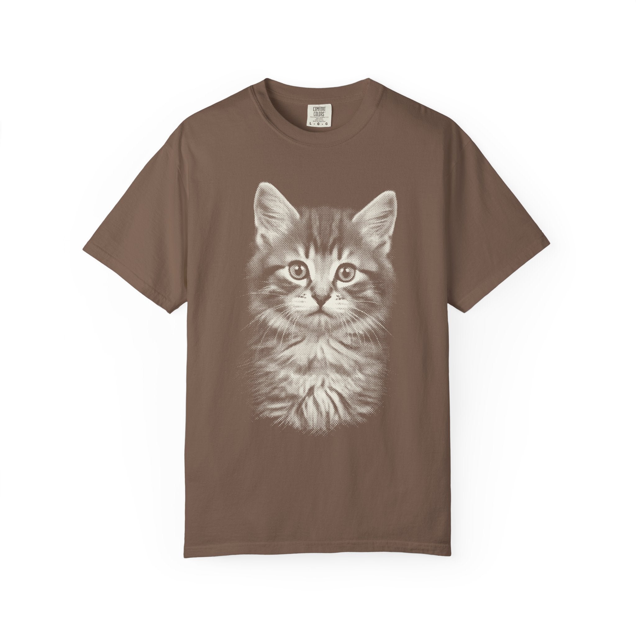 Halftone Kitten T-Shirt