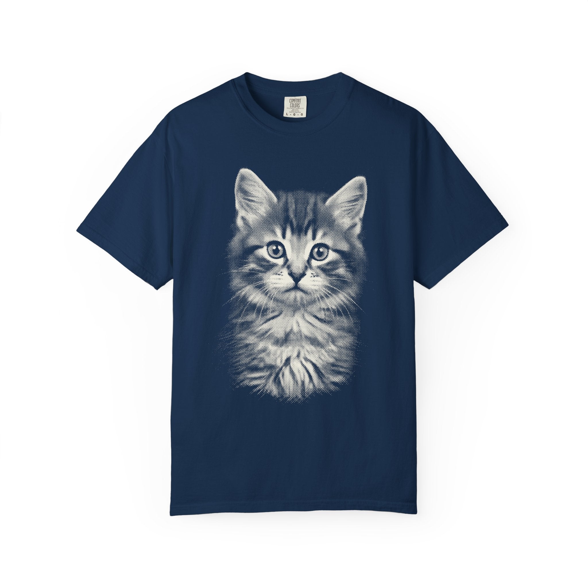 Halftone Kitten T-Shirt