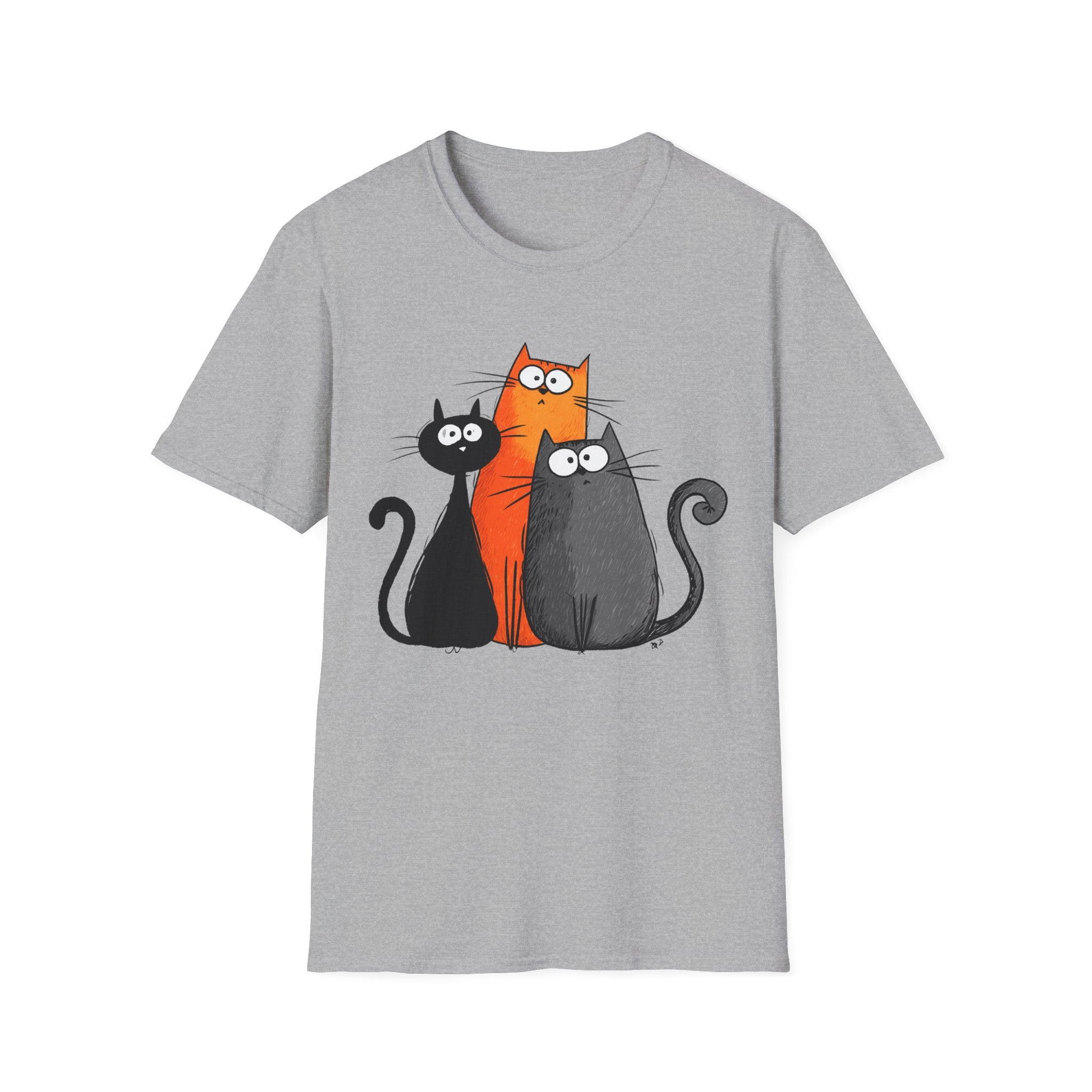Cute Trio Cats T-Shirt