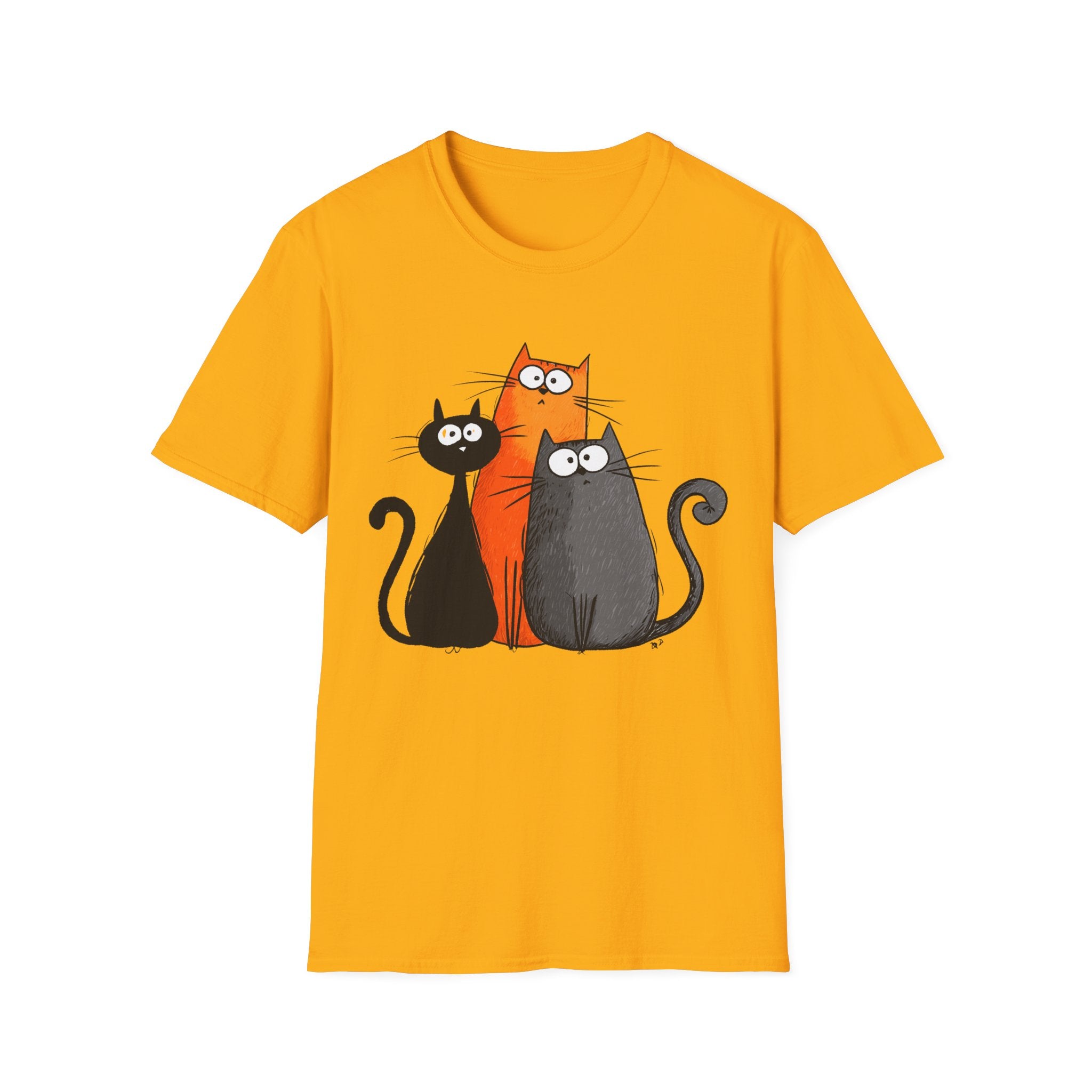 Cute Trio Cats T-Shirt