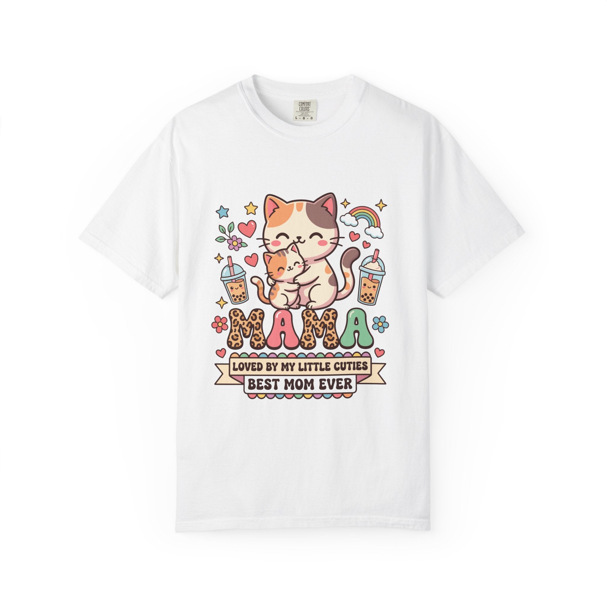 Mama Cat Graphic T‑Shirt