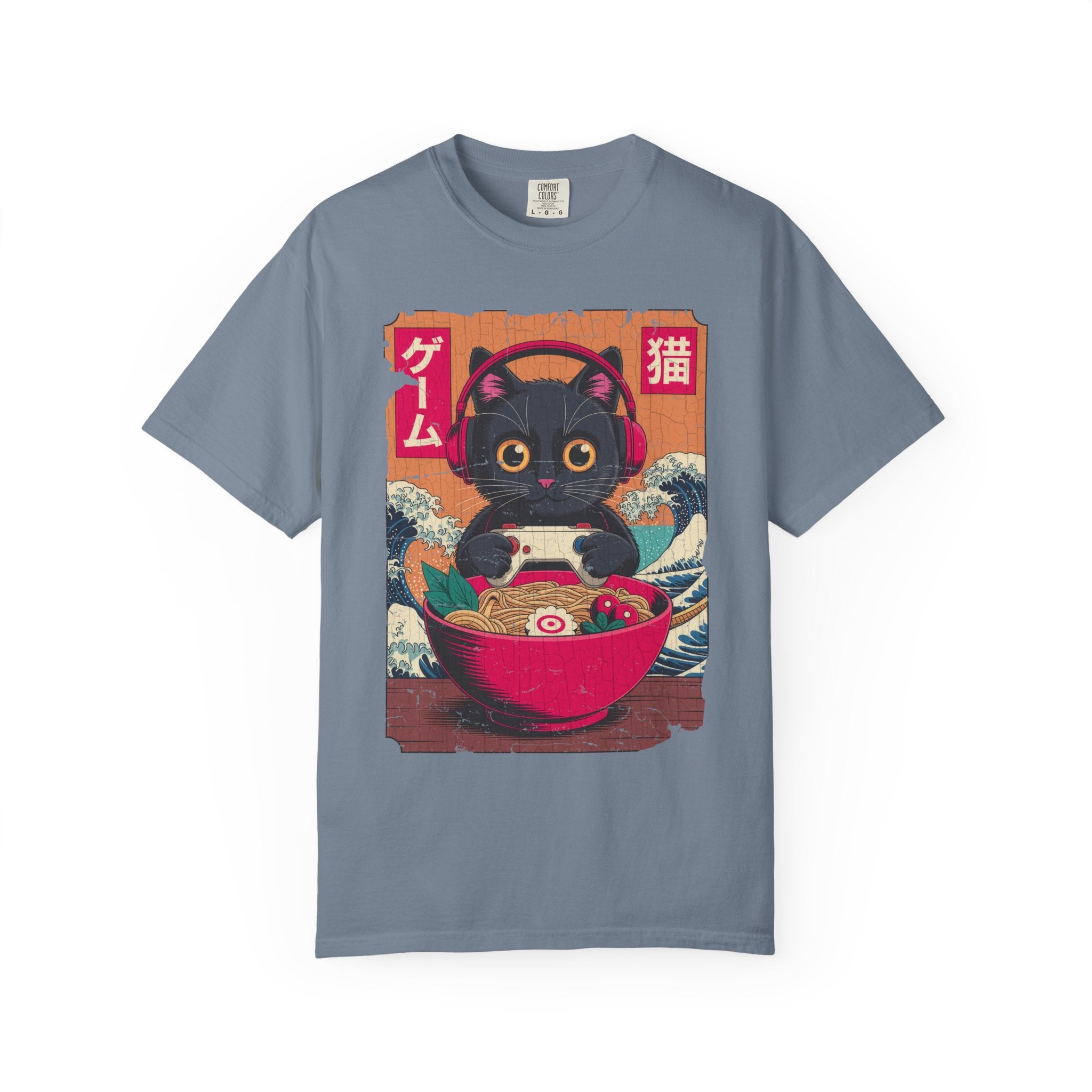 Vintage Ramen Cat T-Shirt
